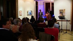 Ofrecen recital de Piano y Contrabajo en la Casa de Tabasco en México Carlos Pellicer