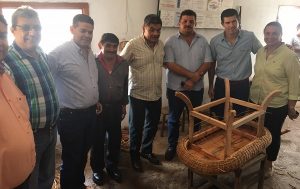 Suman legisladores voluntades para apoyar a artesanos que trabajan el mimbre en Tabasco