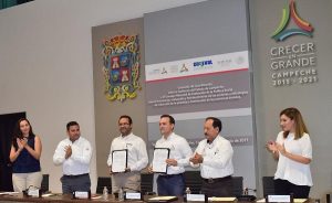 Firma convenio de coordinación gobierno de Campeche y CONEVAL