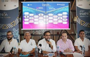 Anuncian Copa Mundial de Triatlón en Progreso Yucatán