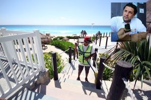 Vacacionistas disfrutaran playas limpias en Cancún: Antonio Fonseca León
