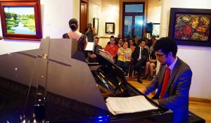 Piano y canto operístico en la Casa de Tabasco en México Carlos Pellicer