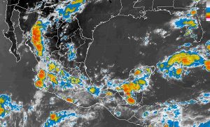 Se prevén tormentas intensas y rachas de viento en Veracruz, Guerrero, Oaxaca y Chiapas