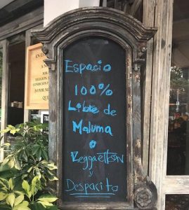Restaurante ofrece “Espacio 100% libre de Maluma, Reggaeton y Despacito”