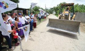 Inicia trabajos Gaudiano para pavimentar una calle más en Buena Vista Río Nuevo 2ª sección