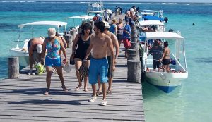 Vive Puerto Morelos excelente fin de semana en materia turística
