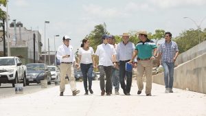 Supervisa Gaudiano adecuaciones viales de Paseo Tabasco y Ruiz Cortines