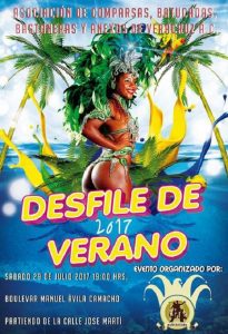 Este sábado es el Desfile de Carnaval en Verano del Puerto de Veracruz
