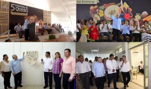 Inaugura Núñez infraestructura en la UJAT y el Quinto Festival del Queso en Tenosique