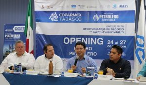 Anuncian Sexto Foro Petrolero de la Coparmex en Tabasco