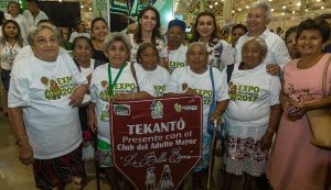 Asiste titular del DIF Nacional a la Expo Adulto Mayor en Yucatán