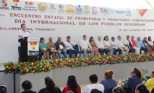 Centro trabajamos por las comunidades indígenas, reafirma Gaudiano