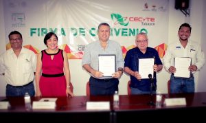 Firman Tec Villa la Venta y CECYTE Tabasco convenio de colaboración