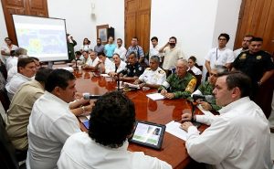 Brigadas y efectivos, desplegados para resguardar a la población en Yucatán
