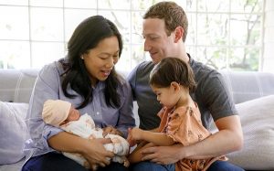 Mark Zuckerberg da la bienvenida a su segunda hija y comparte su curioso nombre     