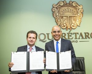 Acuerdan ediles de Centro y Querétaro amplia colaboración para el desarrollo