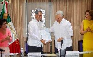 Entrega TSJE Informe por escrito al Congreso de Campeche