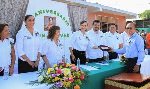 Celebran en Leona Vicario 80 años de vida de la primaria “Simón Bolivar”