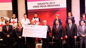 Supera CDMX meta de recaudación, entrega a Colecta Nacional de Cruz Roja Mexicana 17 mdp