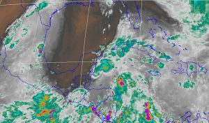 Se prevé incremento de lluvias para los próximos días en la Península de Yucatán
