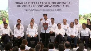 Peña Nieto emite Primera Declaratoria de Zonas Económicas Especiales en Chiapas