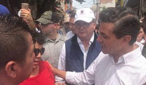 Gobierno de la república solidario con los afectados en Morelos: Peña Nieto