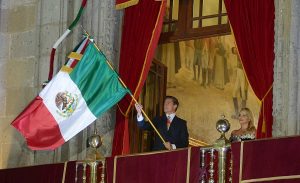 El Presidente Enrique Peña Nieto encabezó la Ceremonia del Grito de Independencia