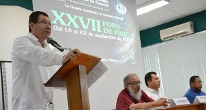 Realizan en la UJAT XXVII Foro de Física