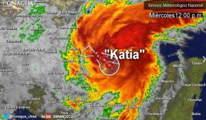 Casi un millón de veracruzanos en el cono de impacto de Katia