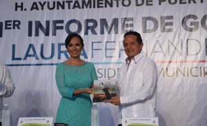 Puerto Morelos luce hoy un rostro diferente: Laura Fernández