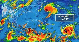 Se convierte “María” en huracán y amenaza al Caribe