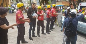 Participan tabasqueños en labores de rescate, en Morelos