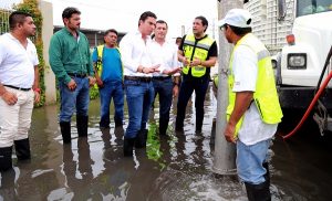 Se registra saldo positivo en Benito Juárez tras fin de semana lluvioso