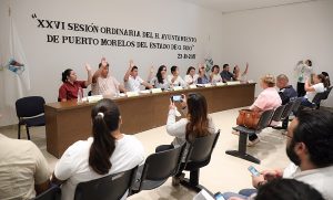 Respalda cabildo de Puerto Morelos inclusión de nuevas obras al programa de inversión anual 2017
