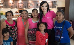 Participa Puerto Morelos en acciones de sensibilización sobre el cáncer de mama