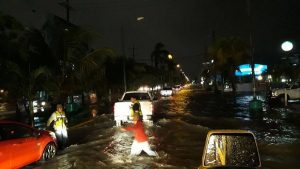 Respuesta inmediata del gobierno en Benito Juárez ante intensa precipitación pluvial