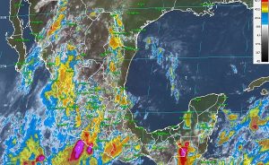 Actividad eléctrica, viento y tormentas torrenciales en Guerrero, Oaxaca y Veracruz
