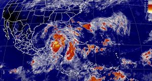 Nate originará tormentas intensas en Yucatán y Quintana Roo, muy fuertes en Campeche