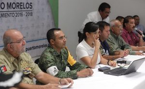 Mantiene Puerto Morelos protocolos de seguridad por la tormenta tropical “Nate”