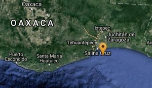 Reporta SSN sismo de 5.5 grados al sureste de Salina Cruz, Oaxaca