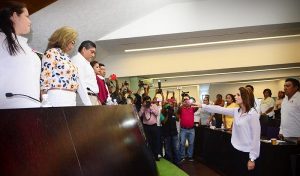 Elsa Lloverá Abreu, titular del Órgano Interno de Control del Congreso en Campeche