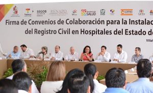 Actas gratuitas a recién nacidos en hospitales de Tabasco