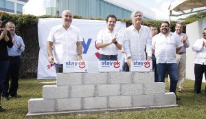 Coloca Gaudiano primera piedra de hotel Stay Ok Villahermosa; generará hasta 300 empleos