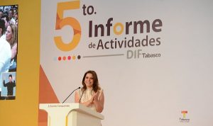 DIF Tabasco, ejemplo a nivel nacional: Laura Barrera Fortoul