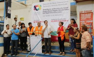 Inicia Gaudiano inversión de 2.8 MDP en la rehabilitación del mercado de Tamulté