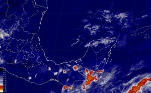 Temperaturas calurosas con baja potencial de precipitaciones en la Península de Yucatán