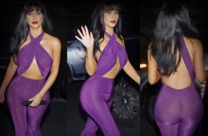 Kim Kardashian se disfraza de Selena Quintanilla