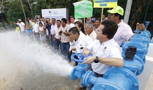Lleva Gaudiano agua potable a Medellín y Madero 3ª y 4ª sección