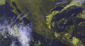 Temperaturas calurosas y bajo potencial de precipitaciones en la Península de Yucatán