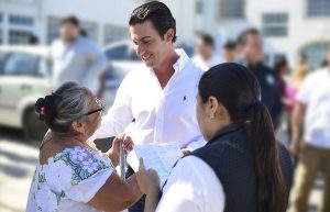 Refuerza Remberto Estrada estrategia de seguridad con servicios públicos en Benito Juárez